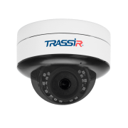 IP-камера TRASSIR TR-D3151IR2 (B) 2.8 с ИК-подсветкой и микрофоном купольная