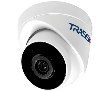 IP-камера TRASSIR TR-D4S1-noPOE 2.8 с ИК-подсветкой купольная