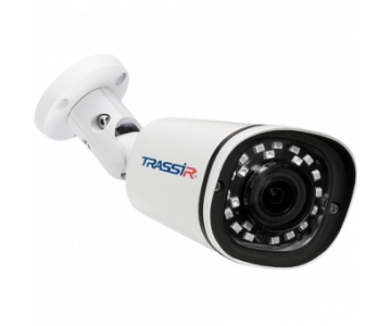 IP-камера TRASSIR TR-D2121IR3 v6 3.6 с ИК-подсветкой и микрофоном цилиндрическая уличная