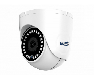 IP-камера TRASSIR TR-D8151IR2 2.8 с ИК-подсветкой и микрофоном сферическая вандалостойкая