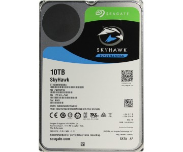 Жесткий диск SATA-3 10Tb Seagate 7200 SkyHawk ST10000VX0004
