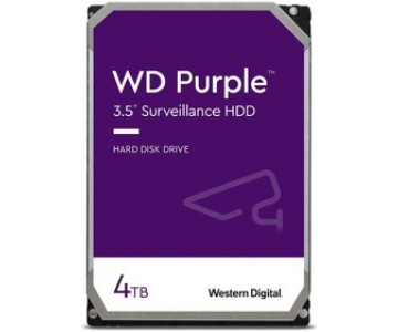 Жесткий диск SATA-3 4TB WD Purple 5400rpm WD43PURZ Cashe256MB